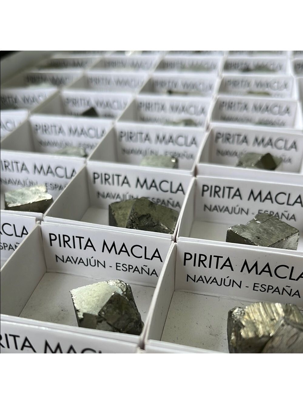 Pyrite cube